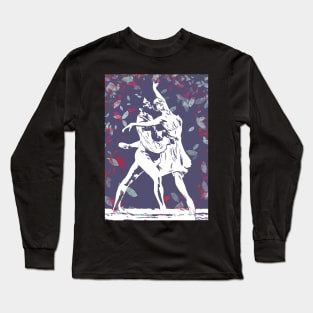 Pas de deux Ballet Dancers Duet Long Sleeve T-Shirt